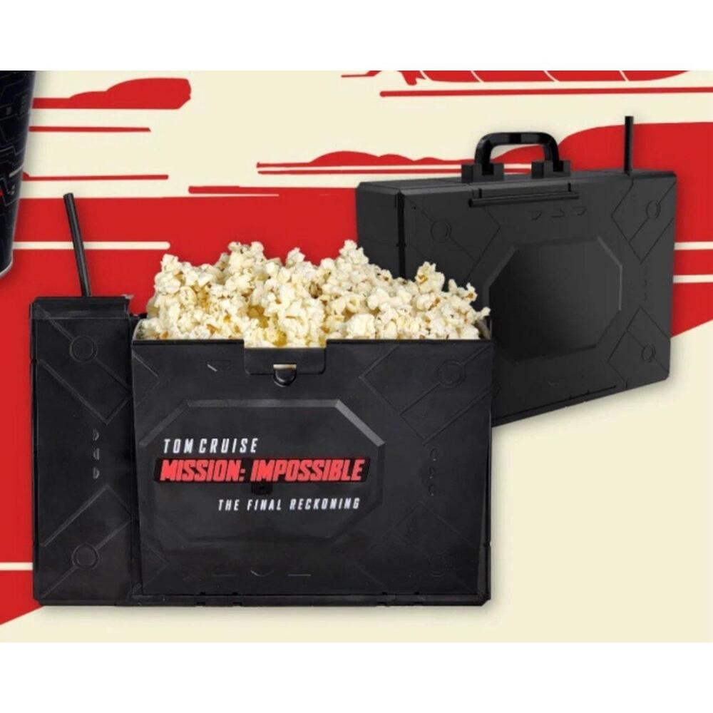 Mission Impossible Final Reckoning Briefcase Popcorn Bucket & Cup AMC Exclusive